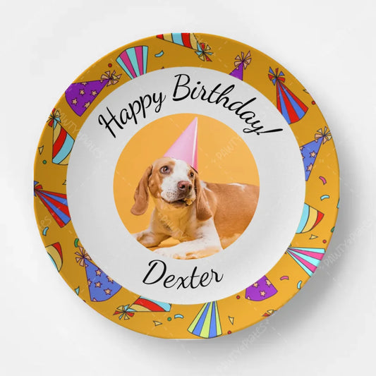 Birthday Photo Pawty Plate™