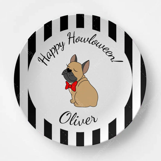 Pawty Plate™ Frenchie Halloween