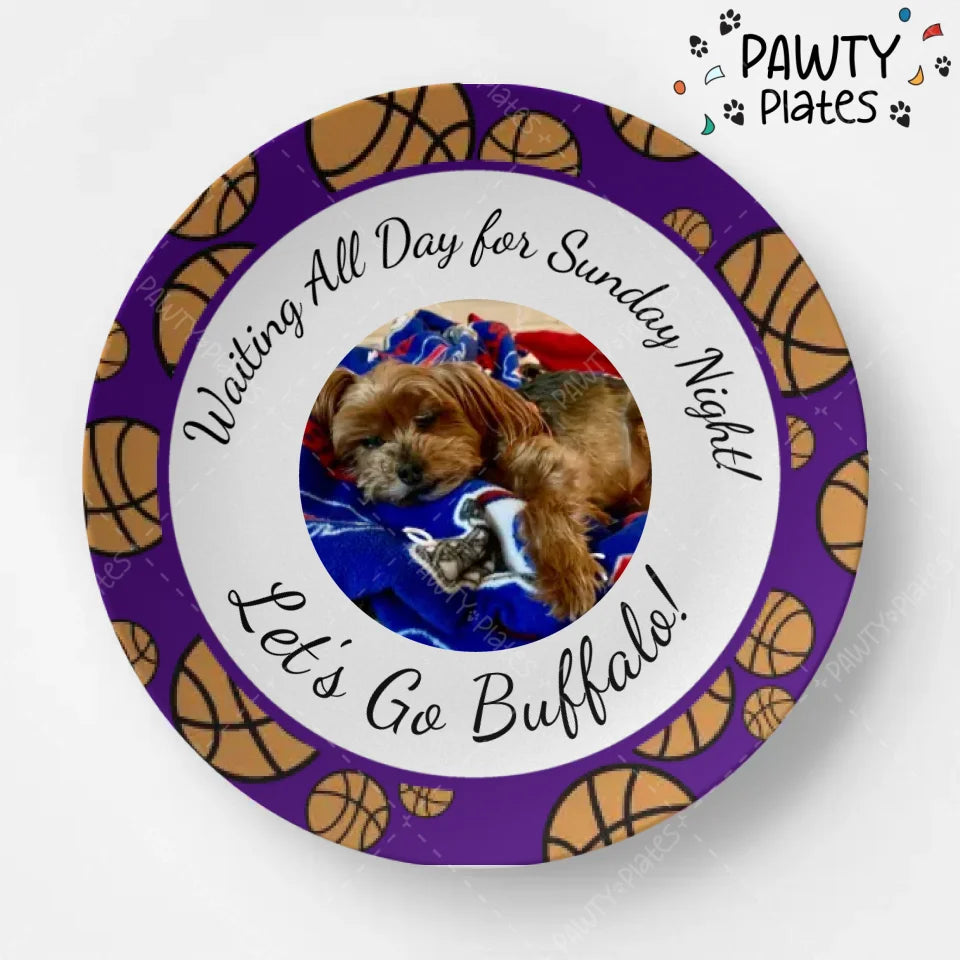 Photo Pawty Plate™ Sports - Pawty Plates