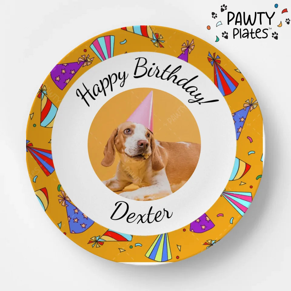 Birthday Photo Pawty Plate™