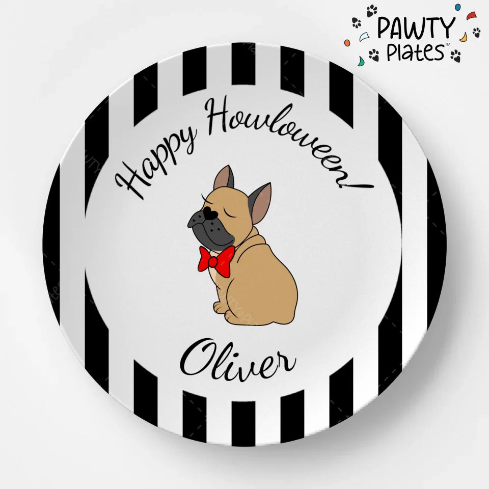 Pawty Plate™ Frenchie Halloween